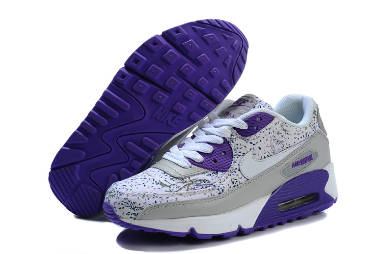 Nike Air Max Shoes Womens Purple/White Online